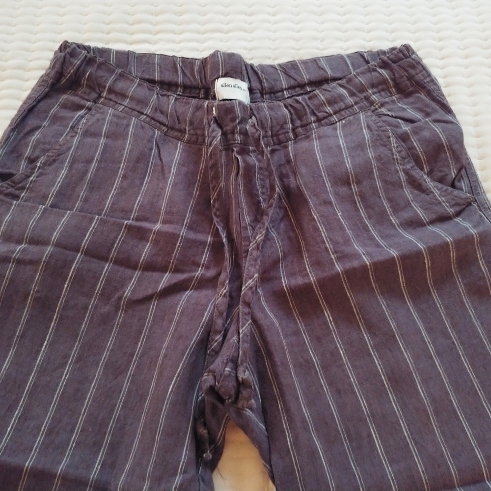 Allen Allen Pants Stripes Drawstring Tie